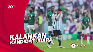 Bikin Kejutan! Arab Saudi Taklukkan Lionel Messi Cs 2-1