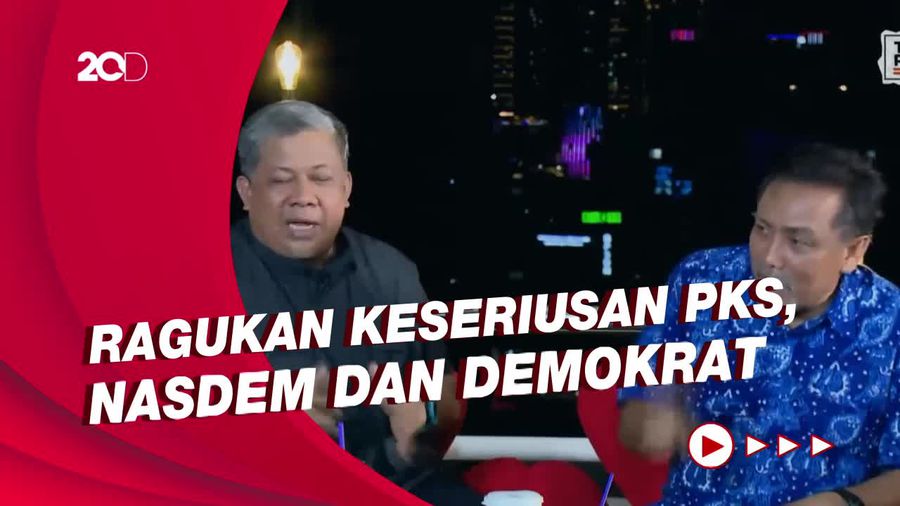 Debat Fahri Vs Andi Mallarangeng soal Koalisi Bohong-bohongan