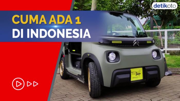 Mobil Listrik Langka Citroen Ami Buggy Nongol di RI