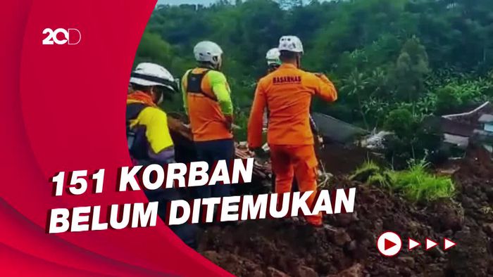 Situasi Pencarian Korban Gempa Cianjur