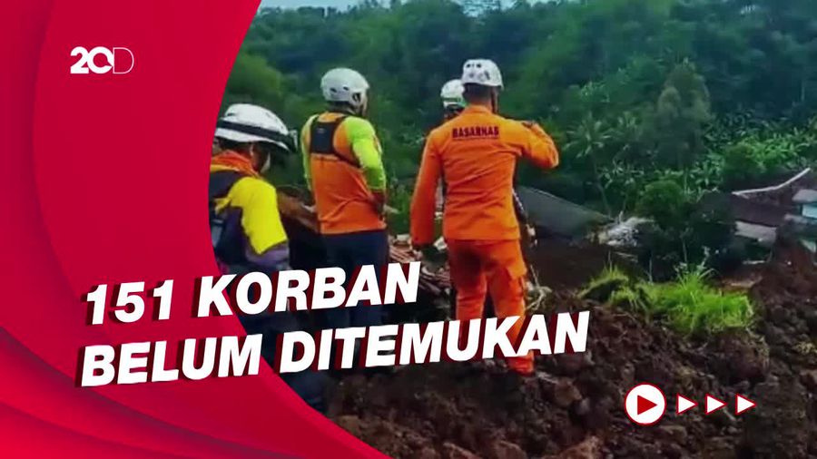 Situasi Pencarian Korban Gempa Cianjur