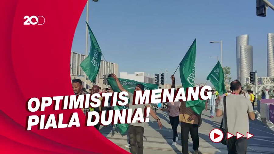 Supporter Arab Saudi: Kami Terbaik di Piala Dunia
