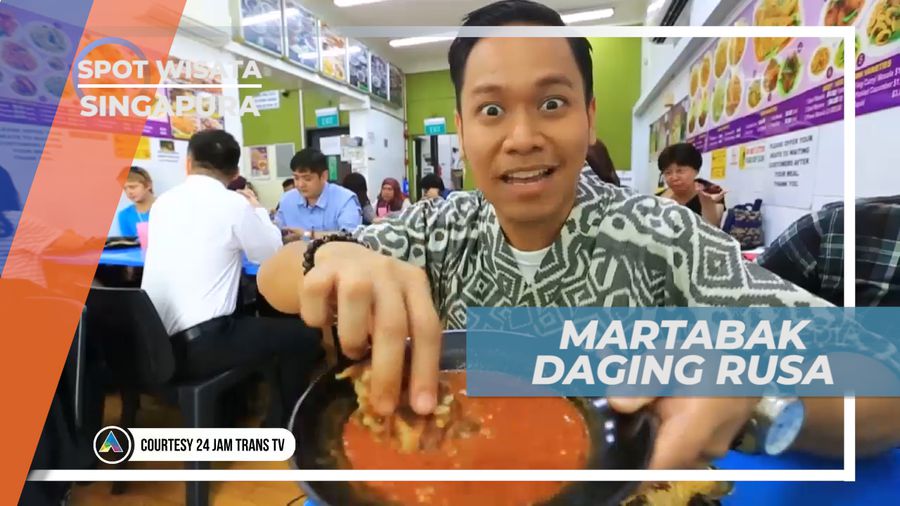 Martabak Daging Rusa, Kelezatan Camilan yang Berbeda dari Biasanya, Singapura