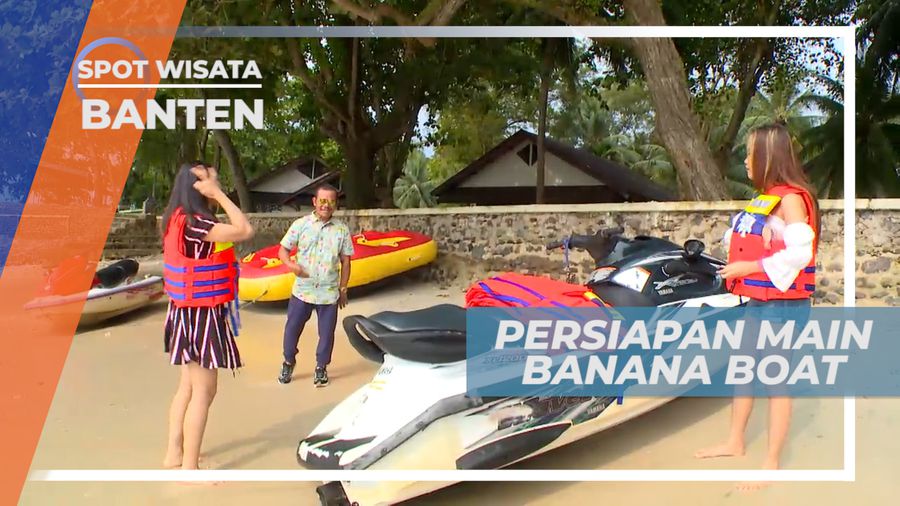 Menjajal Permainan Air yang Seru di Banten