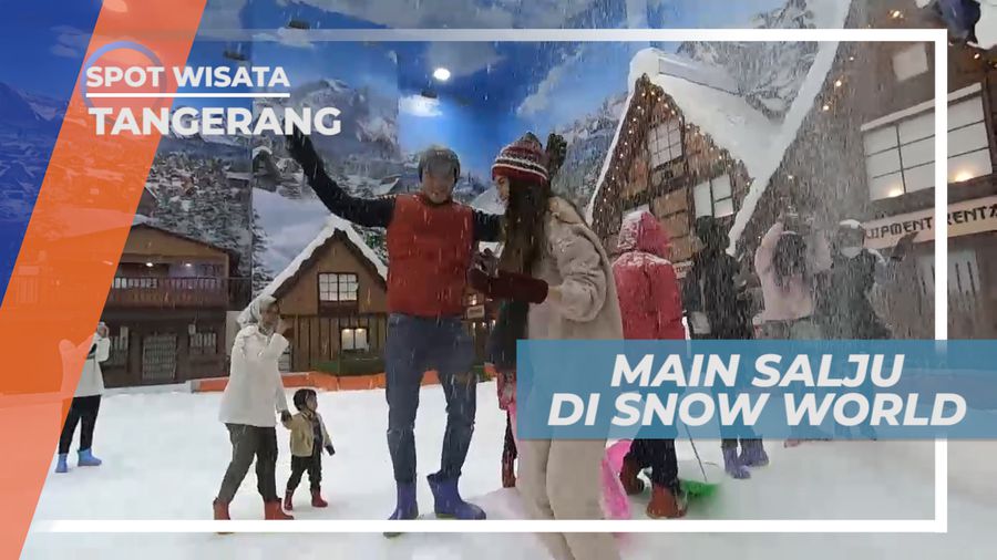 Merasakan Dinginnya Musim Salju di Trans Snow World