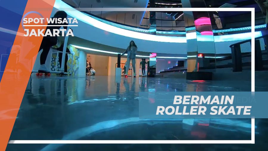 Meluncur Menjaga Keseimbangan dengan Roller Skate, Jakarta