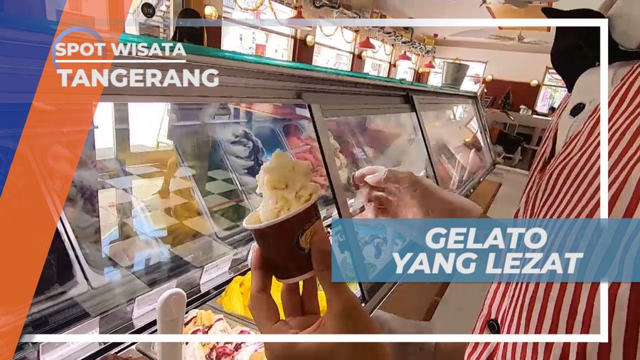 Gelato Segar dengan Aneka Varian Rasa, Tangerang