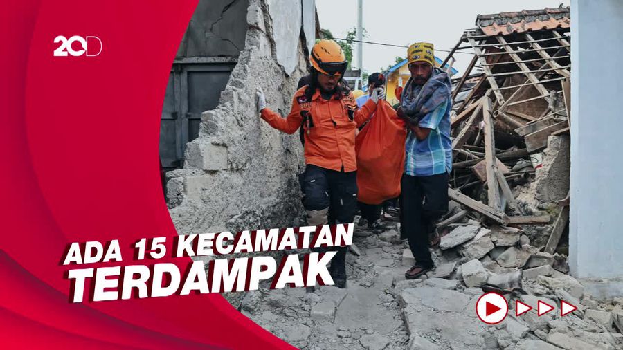 BNPB Catat 56.320 Rumah dan 124 Tempat Ibadah Rusak Akibat Gempa Cianjur