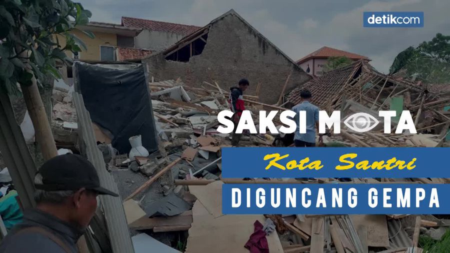 Duka Korban Gempa Cianjur Cari Keluarga Hilang