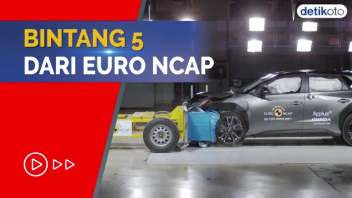 Ketika Toyota bZ4X Dites Tabrak Secara Ekstrem, Bagaimana Hasilnya?
