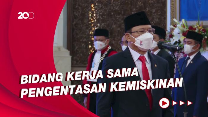 Jokowi Lantik Mardiono Jadi Utusan Khusus Presiden