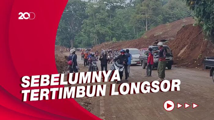 Akses ke Cianjur Via Puncak Sudah Bisa Dilalui Kendaraan