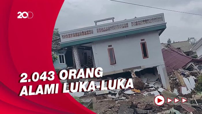 BNPB: 40 Orang Korban Gempa Cianjur Masih Hilang