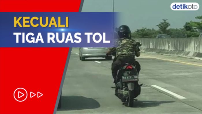 Tak Hanya Bahaya, Ternyata Ini Alasan Motor Dilarang Masuk Jalan Tol