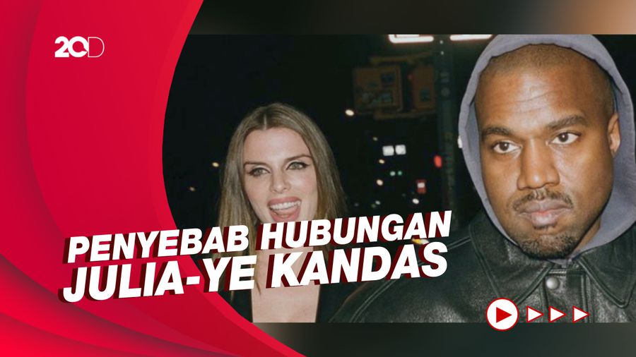 Curhatan Julia Fox Gagal Bikin Kanye West Move On dari Kim Kardashian