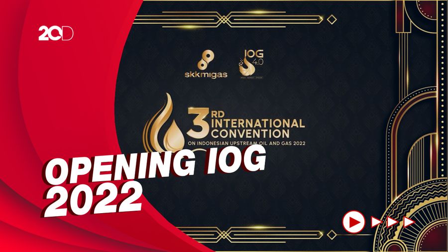 Opening 3rd International Convention on Indonesian Upstream Oil & Gas 2022