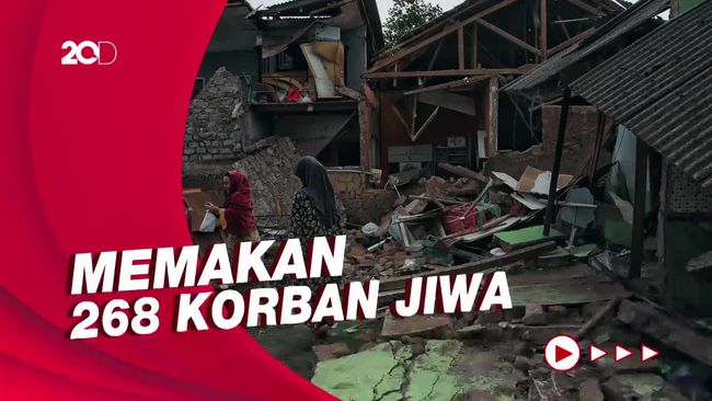 This resulted in the collapse of thousands of buildings due to the Cianjur earthquake