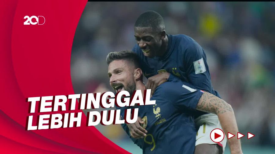 Prancis Menang 4-1, Giroud Jadi Bintang