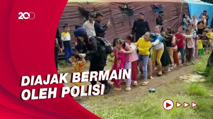 Momen Ceria Anak-anak Korban Gempa Bumi Cianjur Trauma Healing