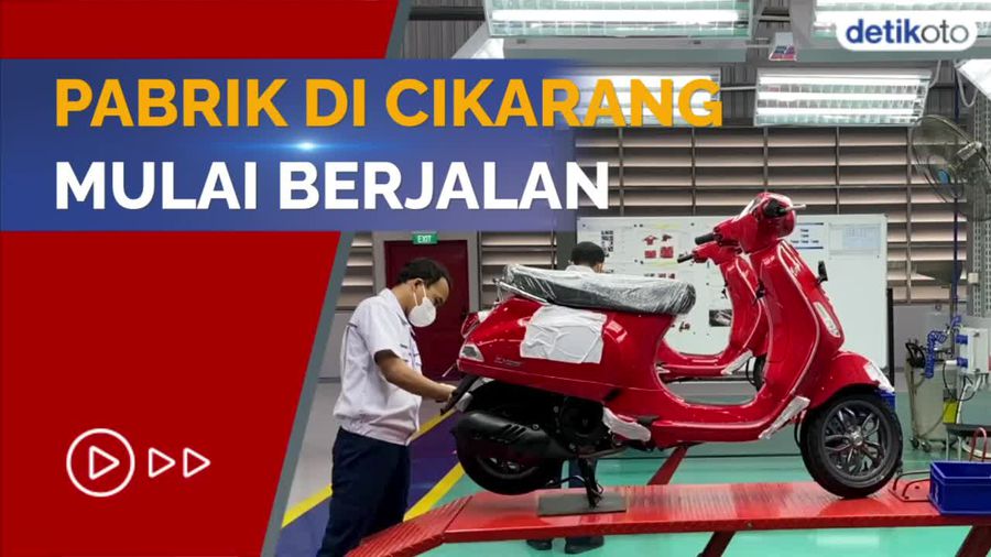 Asyik! Vespa LX Made in Indonesia Bentar Lagi Mengaspal