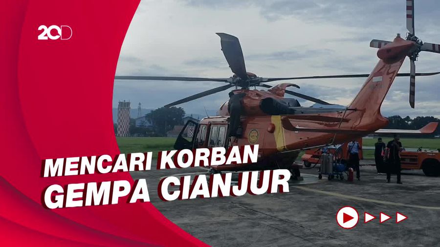 Via Udara, Basarnas Sisir Lokasi Gempa Cianjur yang Terisolir