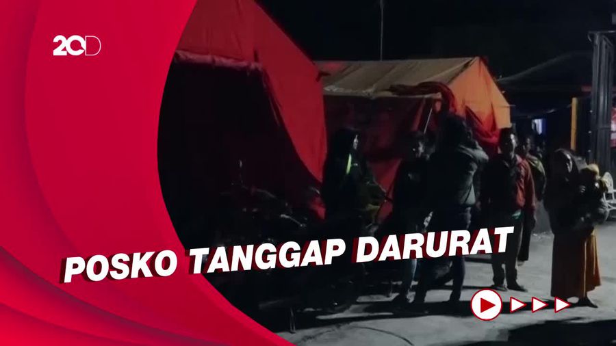 Mengintip Suasana Malam di Posko Darurat Korban Gempa Cianjur