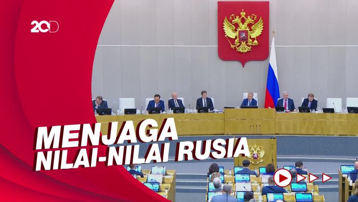 Parlemen Rusia Setujui UU Larangan Promosi LGBT
