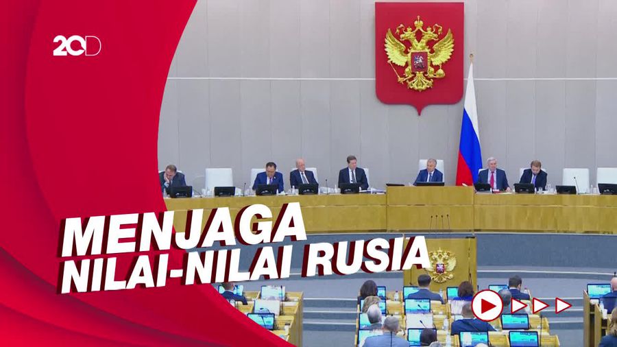 Parlemen Rusia Setujui UU Larangan Promosi LGBT