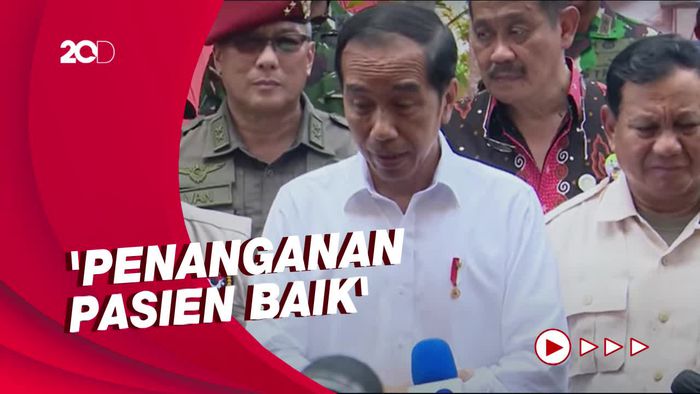  Jokowi: Korban Luka Berat Gempa Cianjur Dirujuk ke Jakarta-Bandung