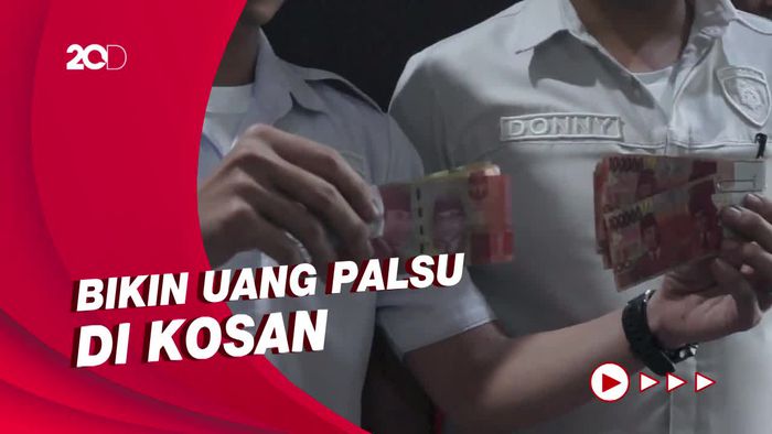 Penangkapan 2 Pria Pembuat dan Pengedar Uang Palsu di Semarang