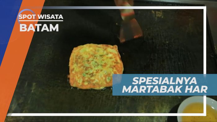 Kuliner Martabak dengan Kombinasi Telur dan Daging, Batam