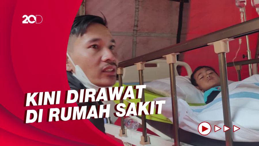 Bertemu Azka, Bocah Bertahan Hidup 3 Hari di Reruntuhan Gempa Cianjur