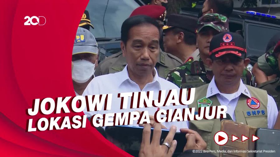 Jokowi: 39 Korban Gempa Cianjur Masih Hilang, Evakuasi Jadi Prioritas!