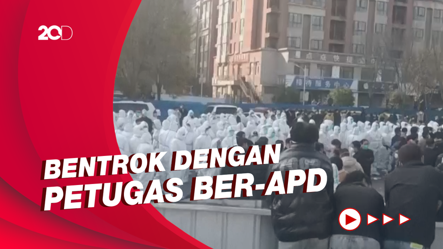 Detik-detik Kerusuhan Karyawan Pabrik Terbesar iPhone di China