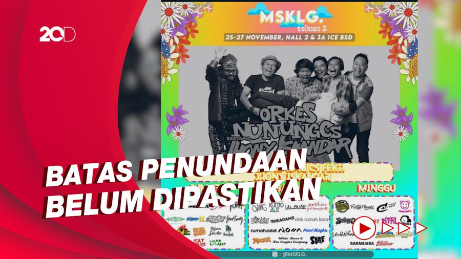 Festival Musik MSKLG Ditunda Karena Masalah Perizinan
