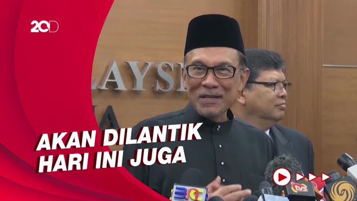 Pemilu Buntu, Raja Malaysia Tunjuk Anwar Ibrahim jadi PM