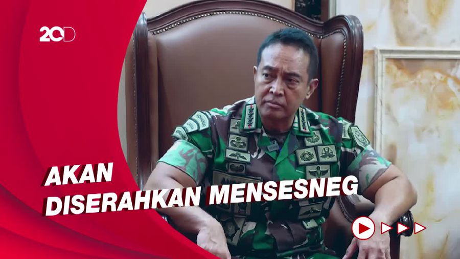 Surpres Usulan Nama Panglima TNI akan Diserahkan Istana ke DPR 28 November
