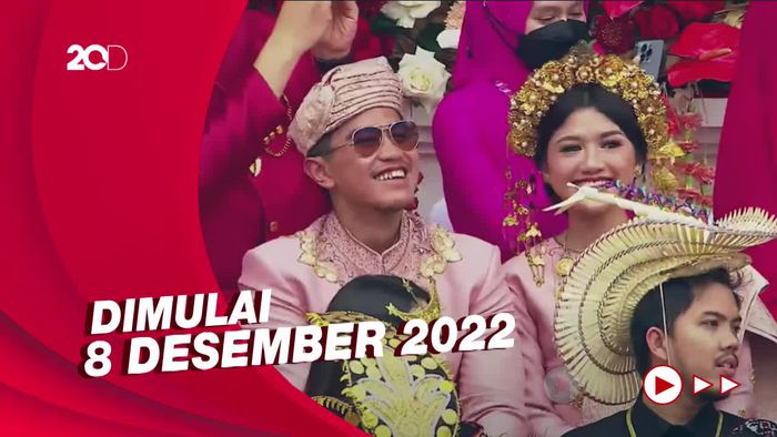 Sederet Rangkaian Acara Pernikahan Kaesang Pangarep dan Erina Gudono