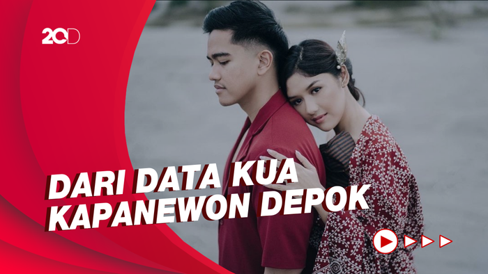 Terungkap Maskawin Kaesang dan Erina Gudono dari Data KUA