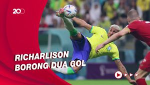 Gol Akrobatik Richarlison Menangkan Brasil Atas Serbia