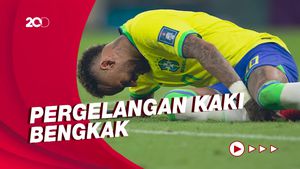 Neymar Cedera saat Lawan Serbia, Pelatih: Saya Yakin Dia Tetap Bermain
