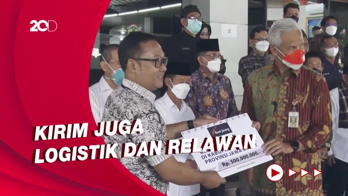 Ganjar Bantu Siapkan Huntara untuk Korban Gempa Cianjur
