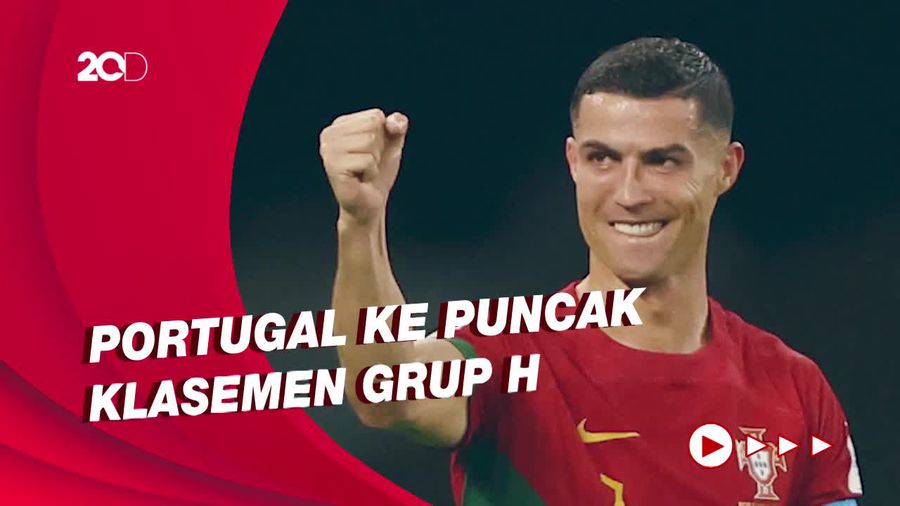 Ronaldo Cetak Gol, Portugal Menang 3-2 Atas Ghana