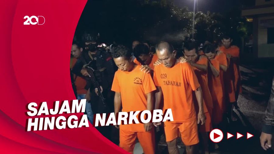 18 Orang Jadi Tersangka Kasus Penyerangan Polisi di Lampung Tengah