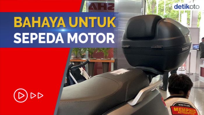 Ingat! Box Motor Tidak untuk Bersandar Loh
