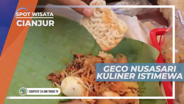 Geco Nusasari, Kuliner Berbahan Dasar Tauge dan Tauco di Cianjur