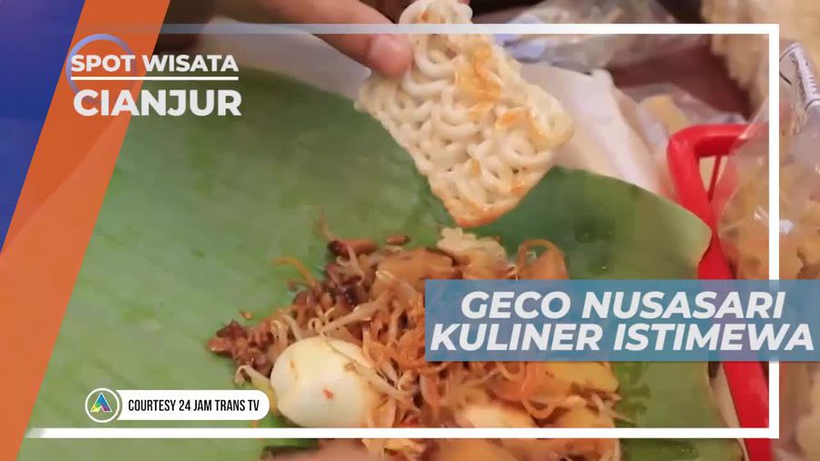 Geco Nusasari, Kuliner Berbahan Dasar Tauge dan Tauco di Cianjur