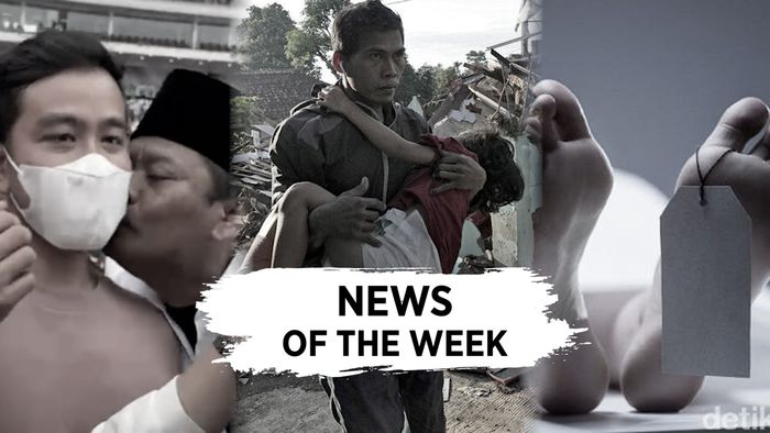 Terpopuler Sepekan: Gempa Guncang Cianjur hingga Gibran Dicium Bapak Berkumis