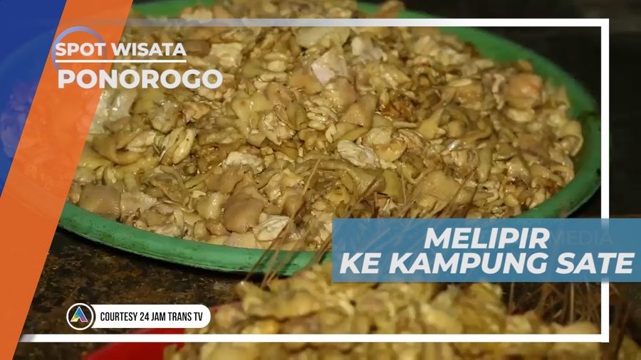 Sate Lezat dengan Rasa Pedas Langsung dari Kampung Sate, Ponorogo