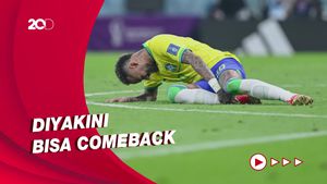 Pelatih Brasil Ungkap Kondisi Terkini Neymar Usai Cedera Ligamen